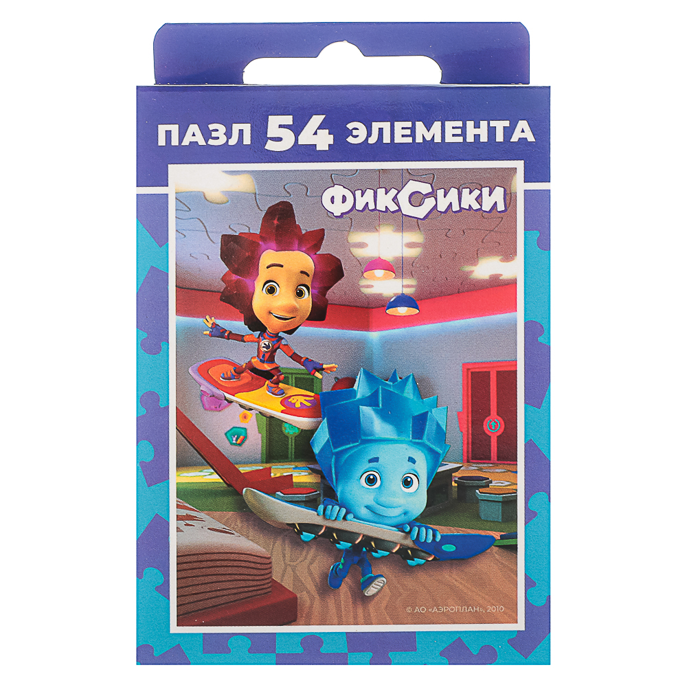 Пазл 54 элемента, 10,5х2,5х6,5см в ассортименте - #23
