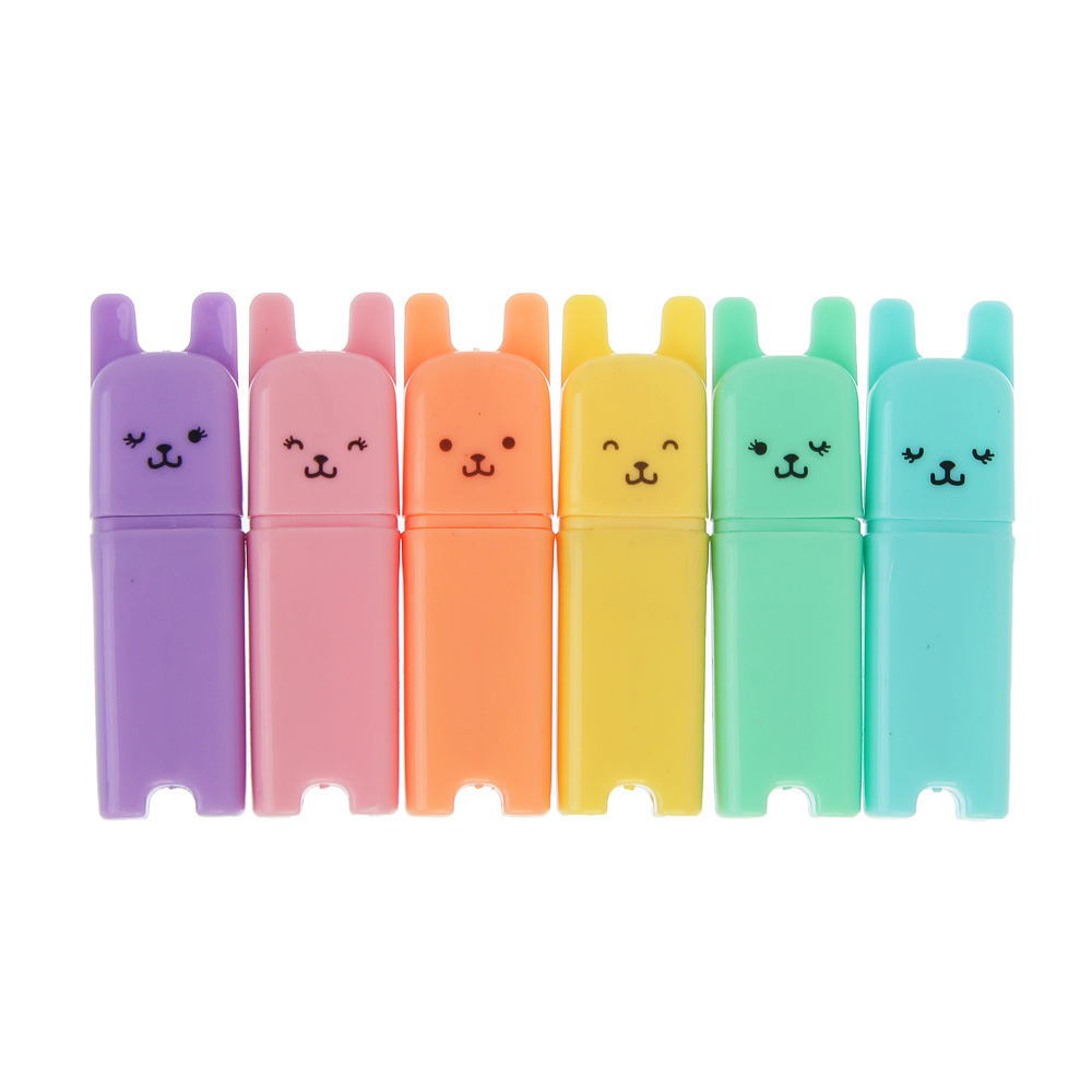 Набор маркеров-выделителей, 6 штук, 6 цветов - #6