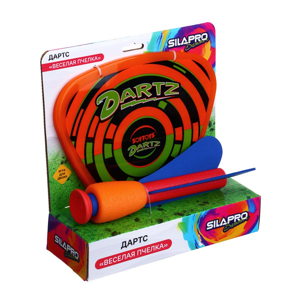 SILAPRO Дартс "Веселая пчелка", EVA+металл+ABS+резина - #5