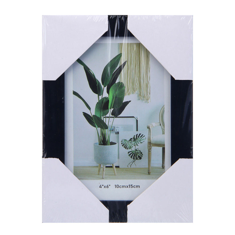 Фоторамка, 10x15 см, пластик, 2 цвета, арт.1 - #5