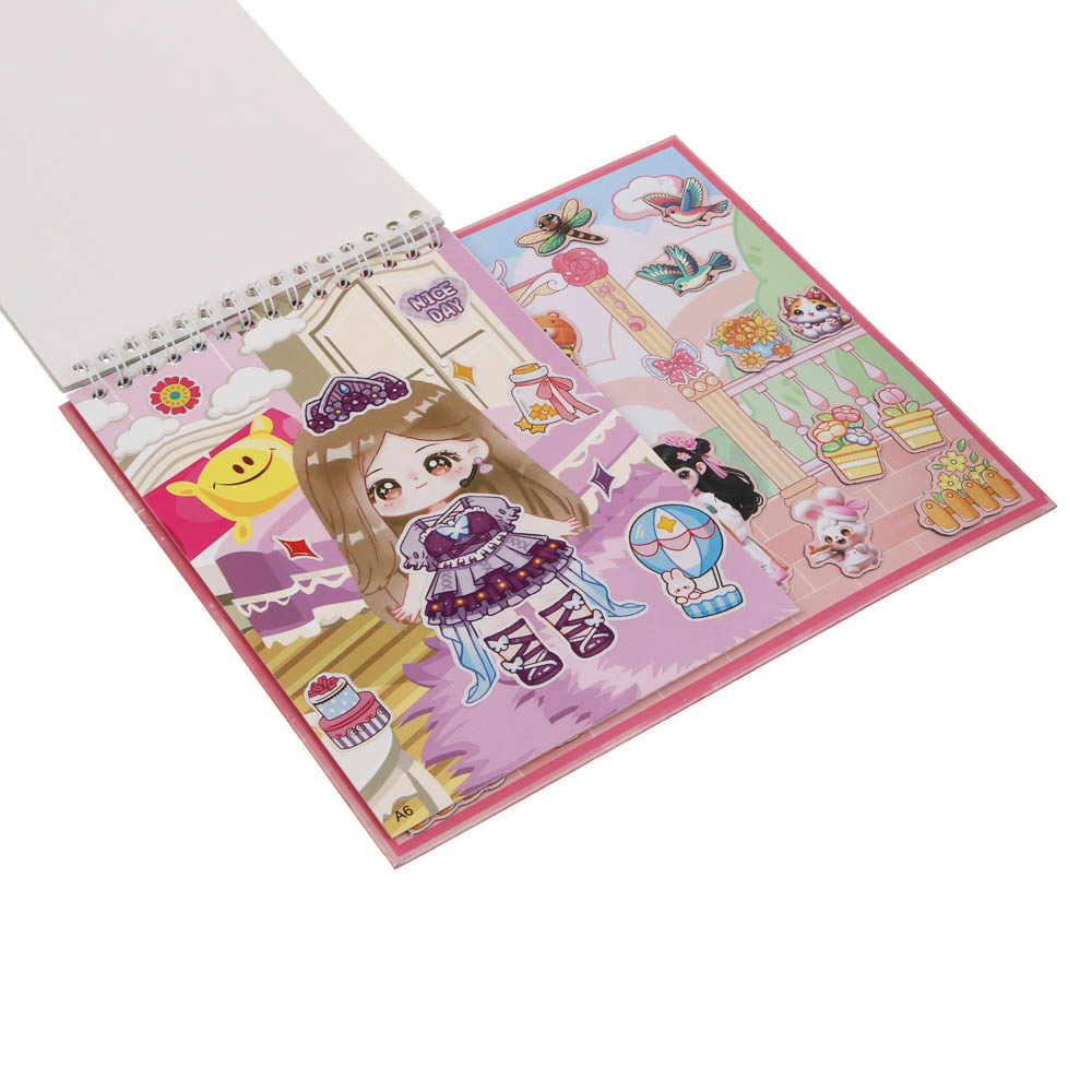 Набор для творчества с наклейками, гравюрой, магнитным пазлом, 23,5х24,5см, картон, бумага, микс, 3+ - #8