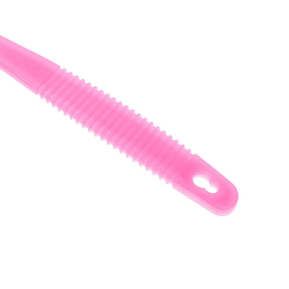 ЮL Щетка для тела с искусств. щетиной на пластиковой ручке, 34см, 3 цвета - #4