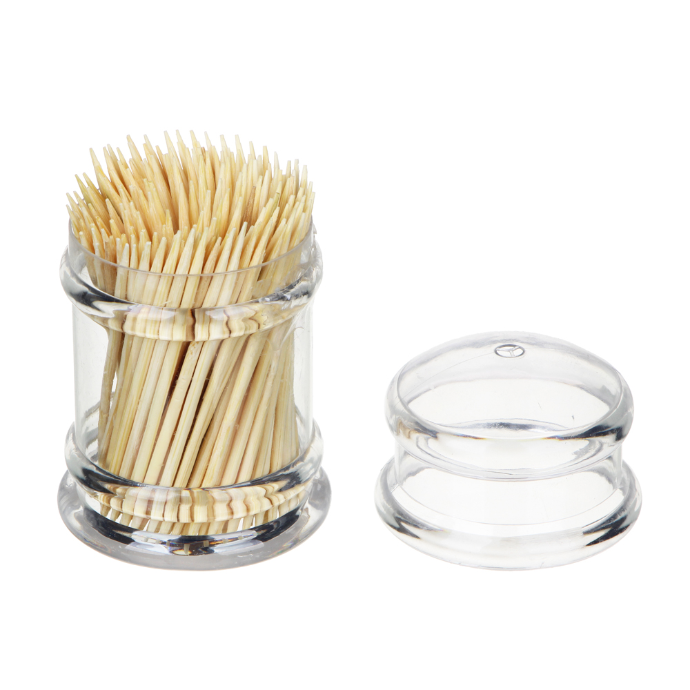 Зубочистки тм VETTA, бамбук, акриловая упаковка, 180шт - #4