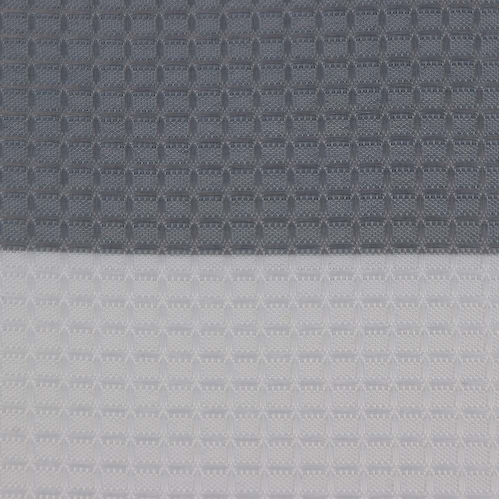 Шторка для ванной тм VETTA Летиция, жаккард 120гр., 180x180 см, 2 цвета - бежевый, серый - #4