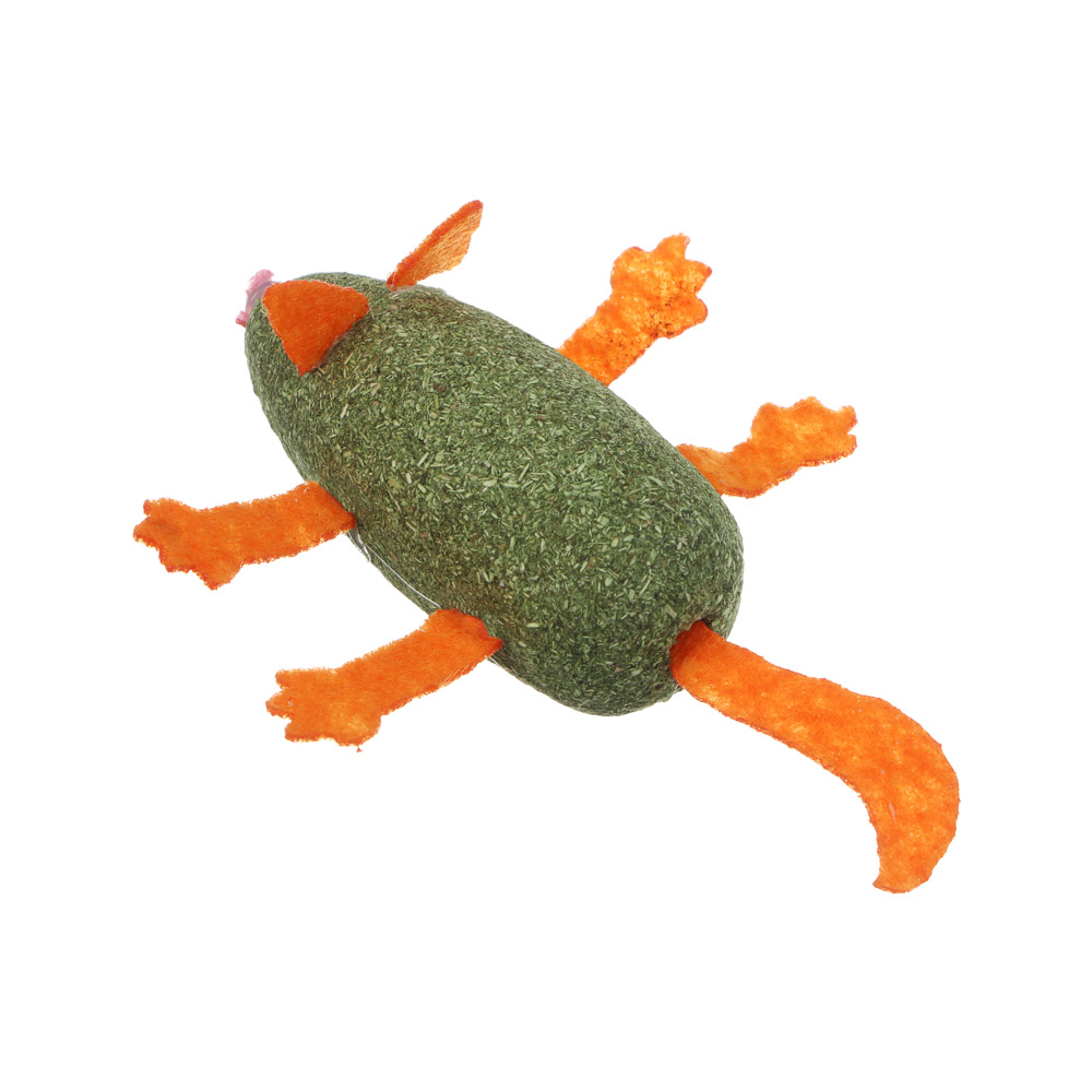 Игрушка для кошек тм VETTA котик, кошачья мята, фетр, 5,5см - #3