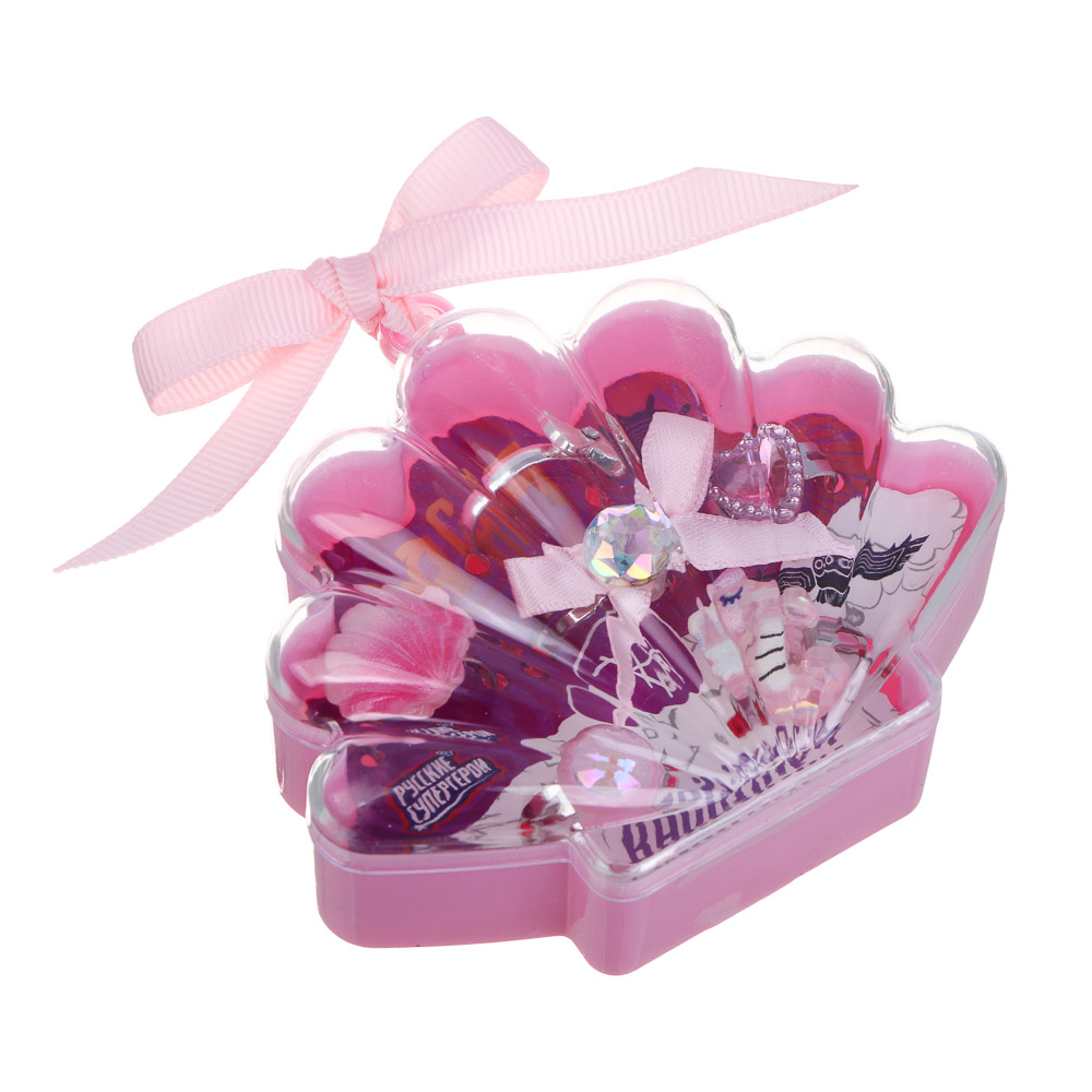 Набор детских колец BY Русские супергерои 6 шт, пластик, металл, р-р универсальный, 2 дизайна - #4