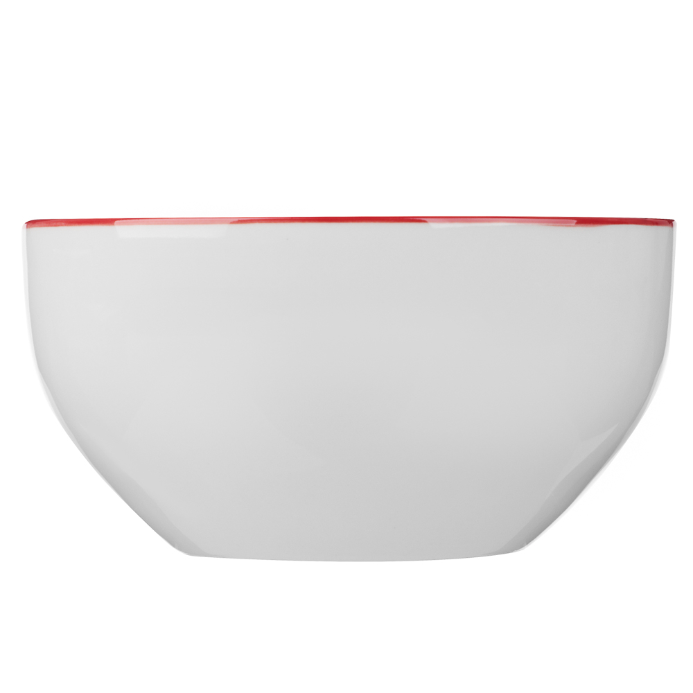 Салатник Черри тм MILLIMI, 14,3см, фарфор, белый - #4