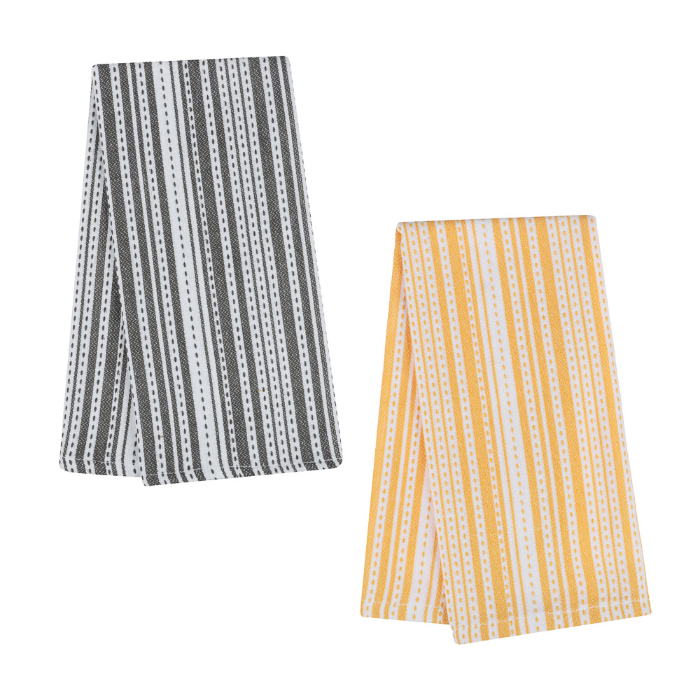 PROVANCE Люмен Полотенце кухонное, 40х60см, 100% хлопок, полоска, 2 дизайна - #2