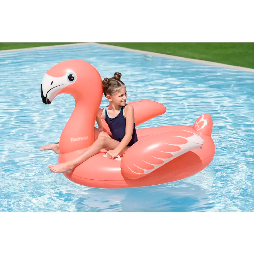 BESTWAY Плотик FANCY FLAMINGO, 138x107 см, 41525 - #2