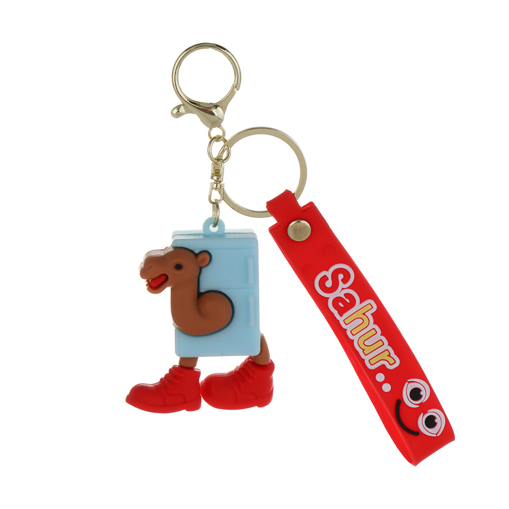 Брелок с игрушкой, 6х8 см, полипропилен, 9 дизайнов - #3