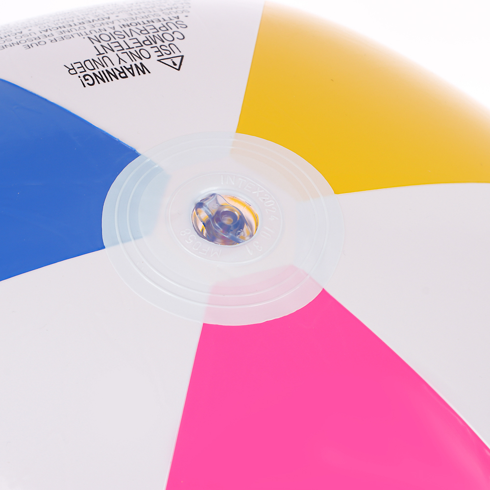 INTEX Мяч пляжный надувной 61см, Дольки, 59030NP - #4