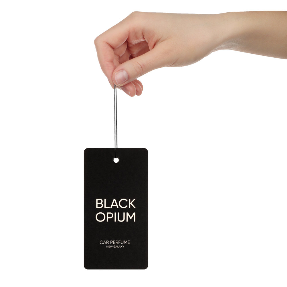 NEW GALAXY Ароматизатор бумажный Perfume, аромат Black Opium - #4