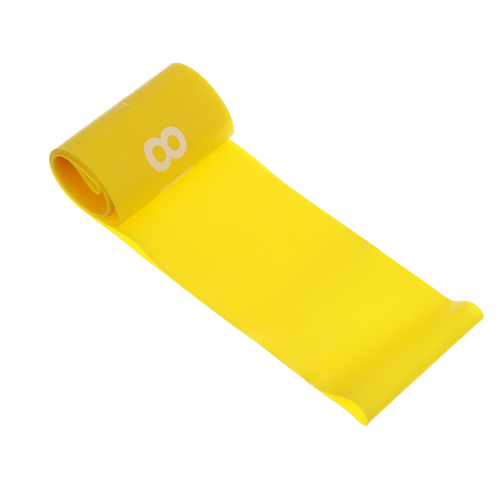 Фитнес-резинка тм BY SPORT, 8кг, 30х5х0,03см, латекс - #4