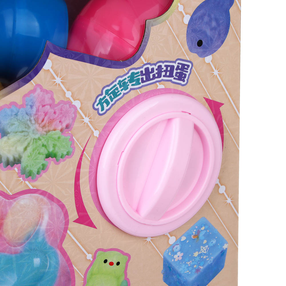 Игрушка сюрприз "Мялки в яйцах", 8 штук, 37,5х10,5х24,5см, TPR, PVC - #7