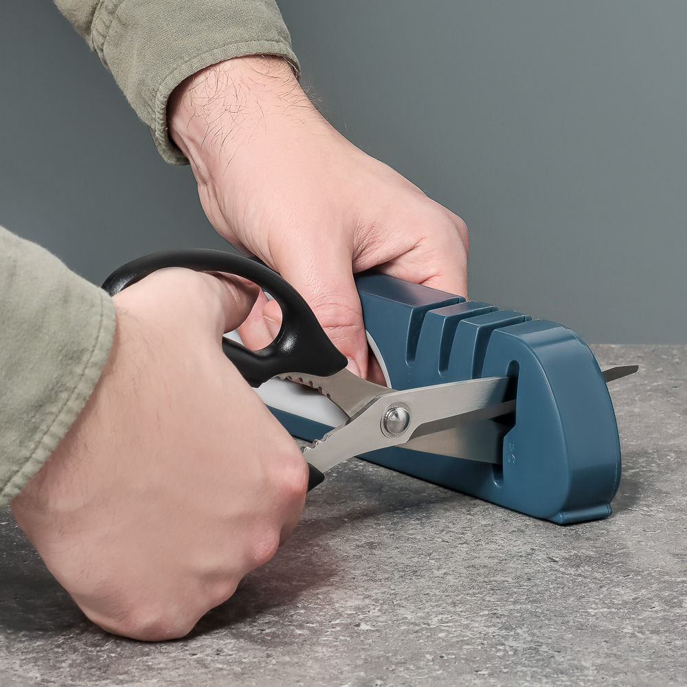 SATOSHI Ривьера Точилка для ножей и ножниц, 3 уровня заточки - #10