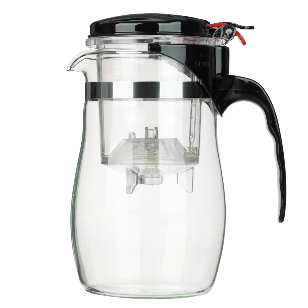 Чайник заварочный с кнопкой тм VETTA 750 мл, стекло - #1