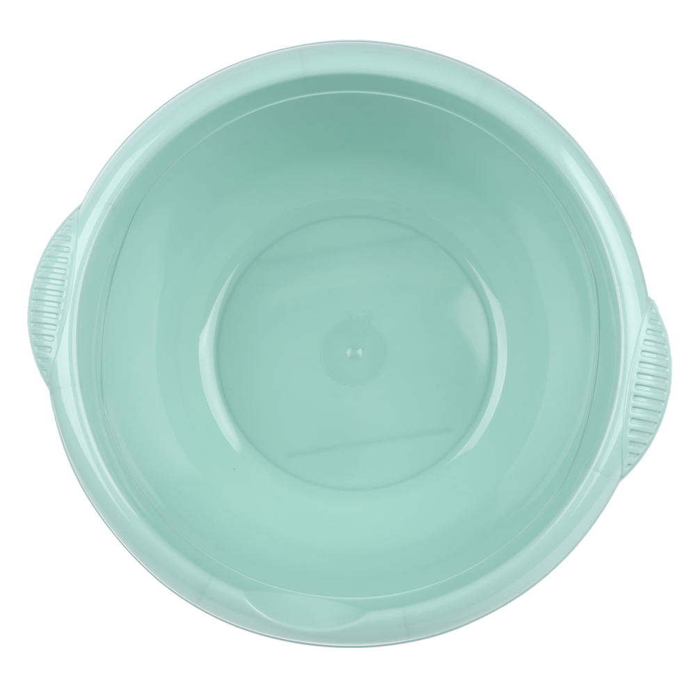 Таз 6,5 л цвет латте, морская волна - #4