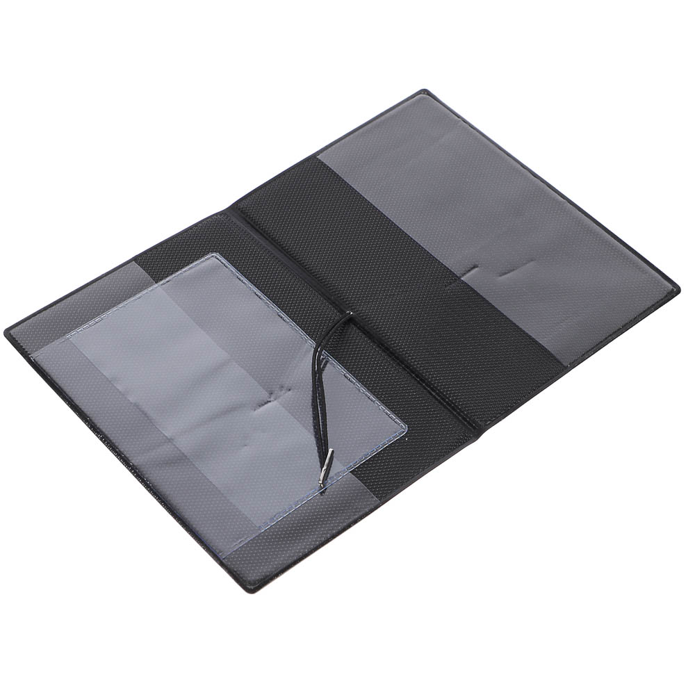 Обложка для паспортатм ЮL с отд.для карт и удерживающей резинкой , ПВХ, 13,7х9,6см, 6 дизайнов, #2 - #6