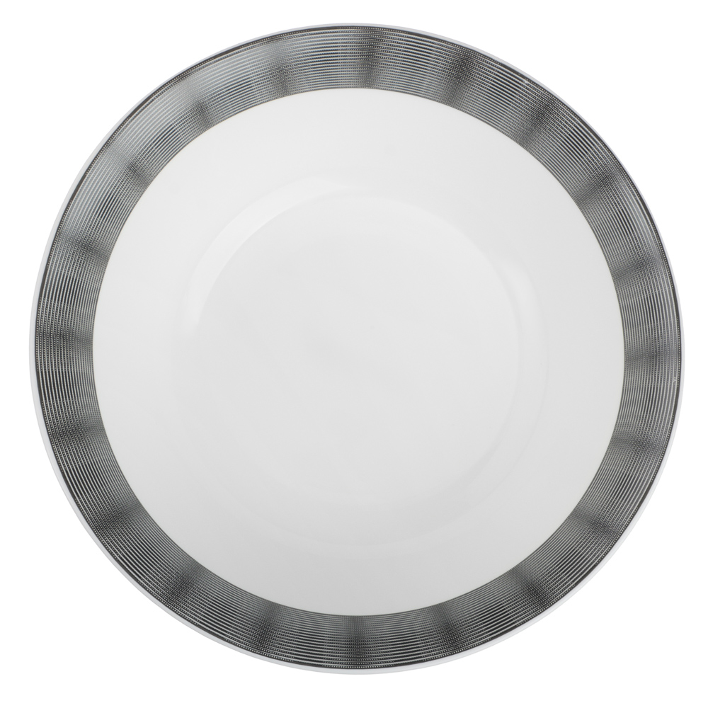 MILLIMI Графит Салатник, опаловое стекло, 760мл, 19х5.4см - #4