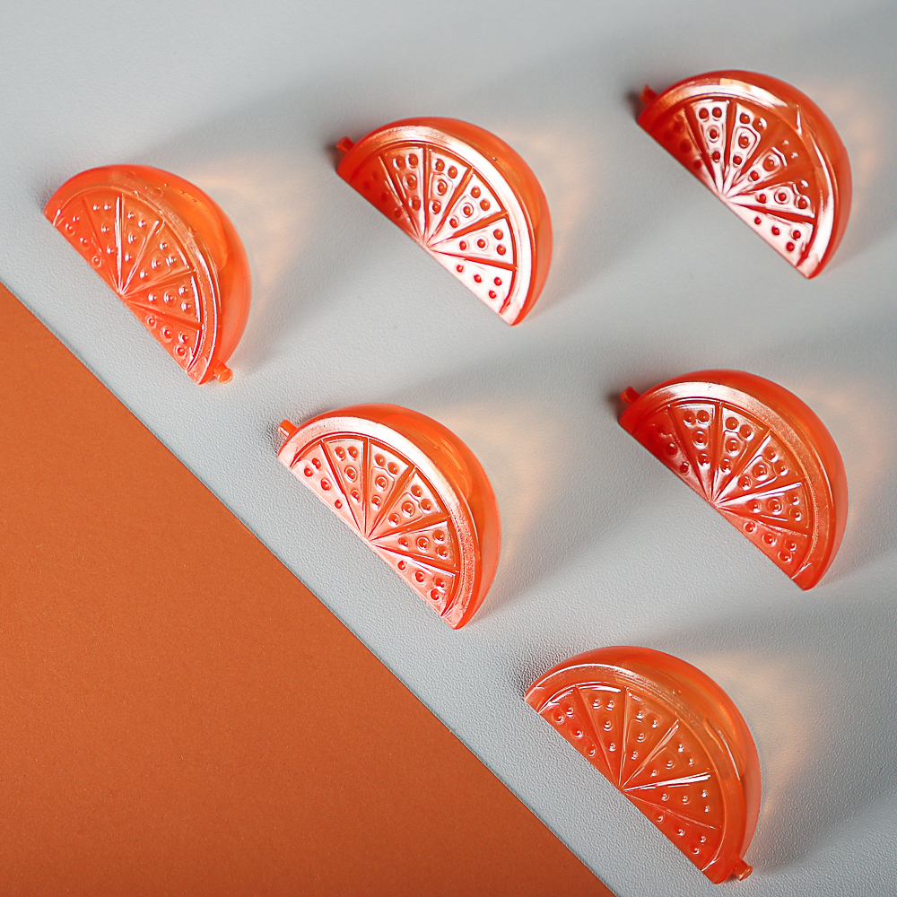 Лед многоразовый 15шт "Дольки апельсина" в сетке - #5