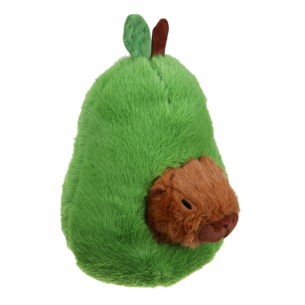 ИГРОЛЕНД Игрушка мягкая "Капибара в авокадо" полиэстер, 35 см - #2