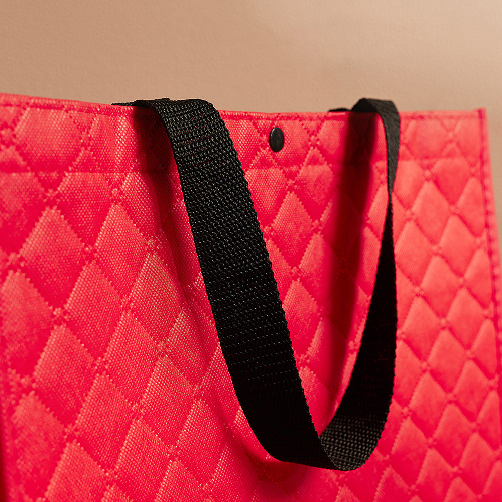 VETTA Сумка хозяйственная трехслойная, 34х40х12,5см, 17л, до 10кг, полиэстер, красная - #9