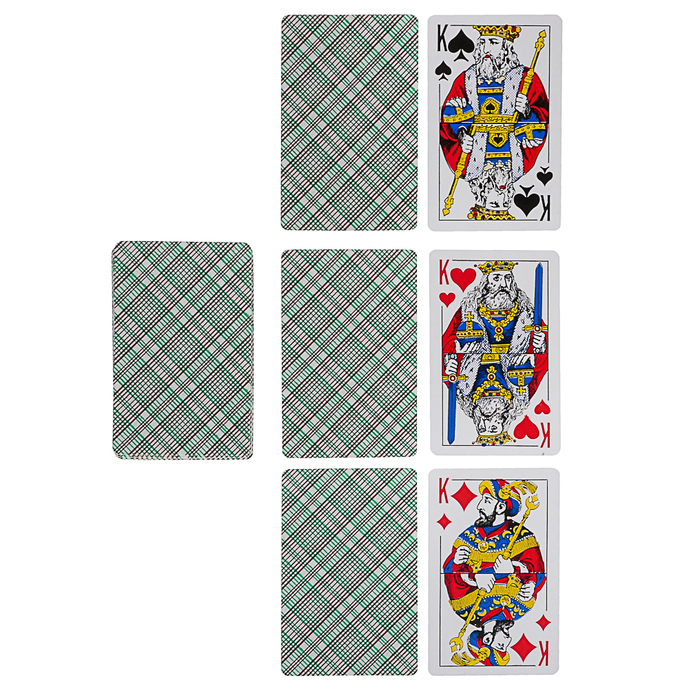 Карты игральные 36 шт/колода мультиколор картон. - #3