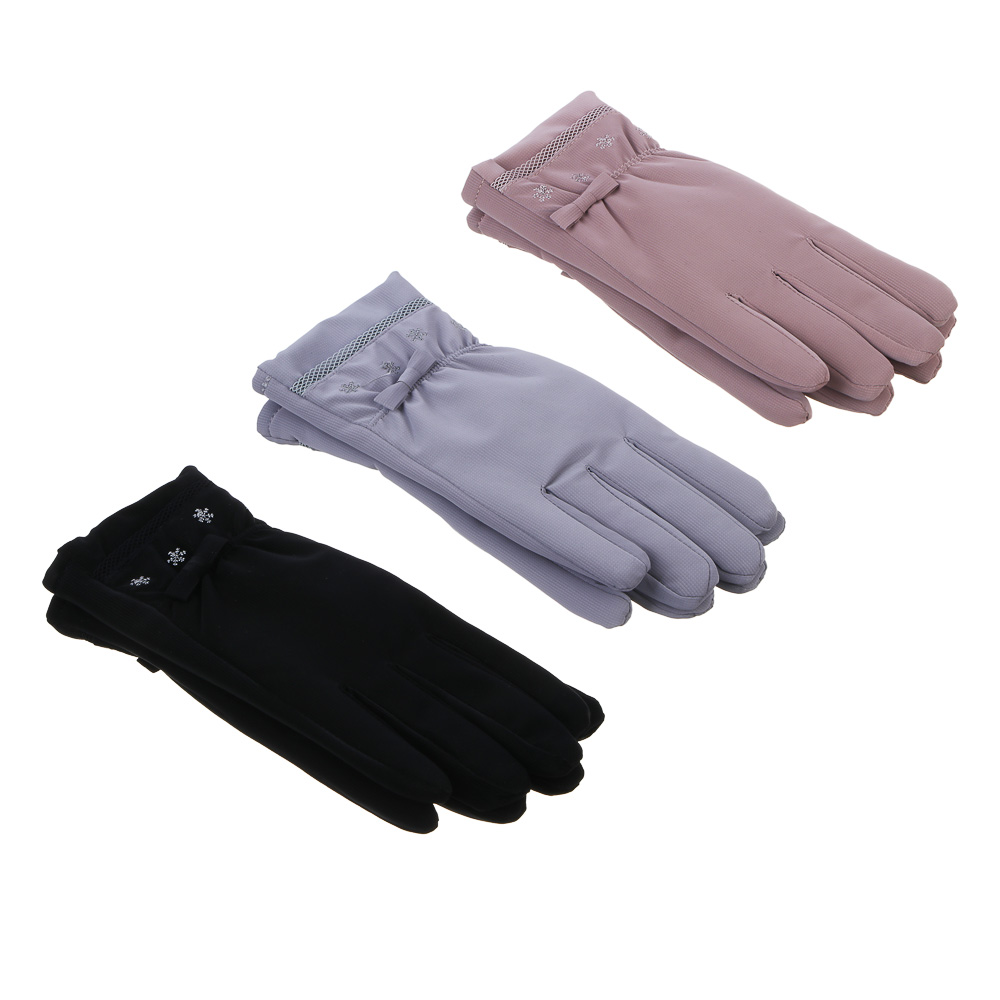 GALANTE Перчатки женские водоотталкив., контактные, р.18-20, 100% полиэстер, цвета в ас-те, ОЗ25-02 - #1