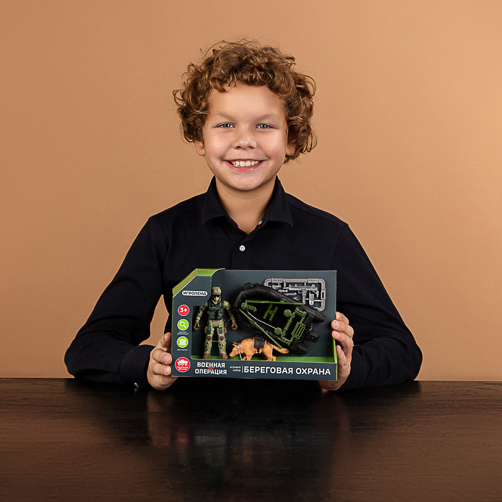 ИГРОЛЕНД Набор игровой Военная операция Береговая охрана, PP, PVC, 22,5х15,5х4см - #8