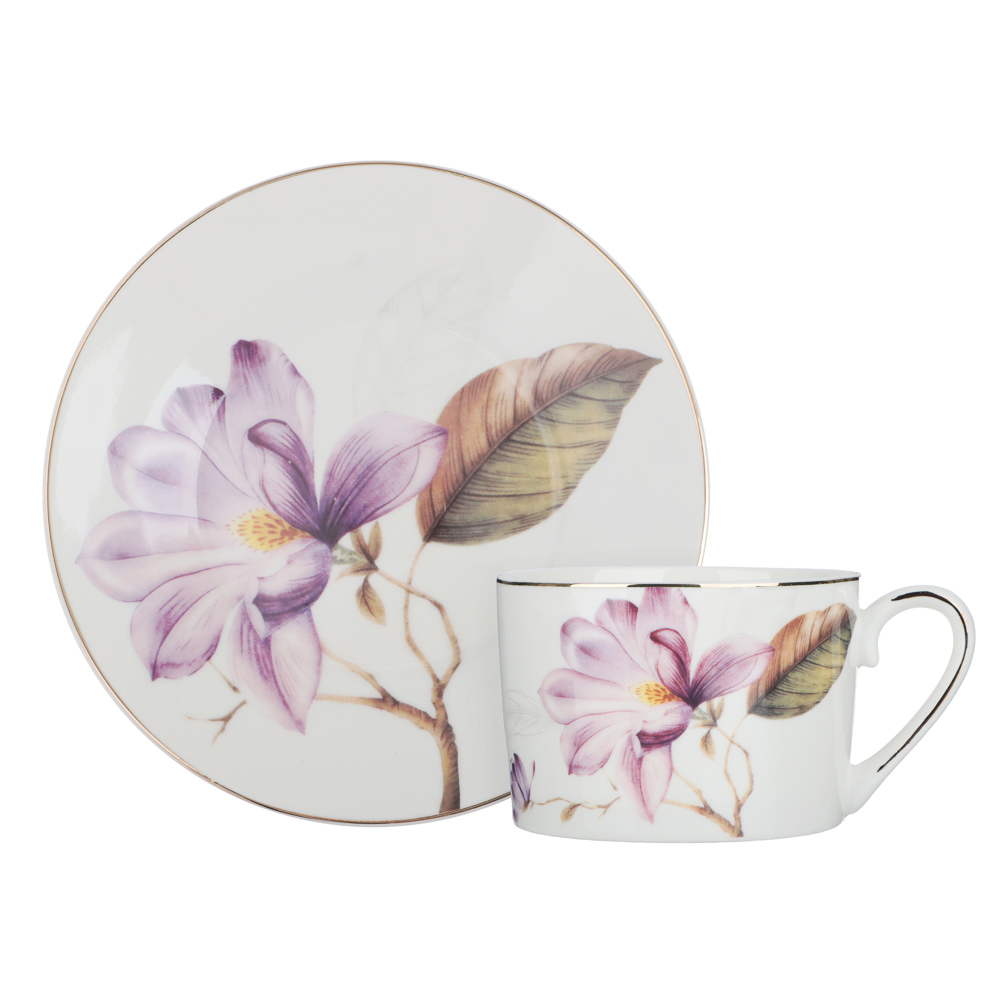 Набор чайный 2 пр., 250мл, MILLIMI, Глория, фарфор - #4