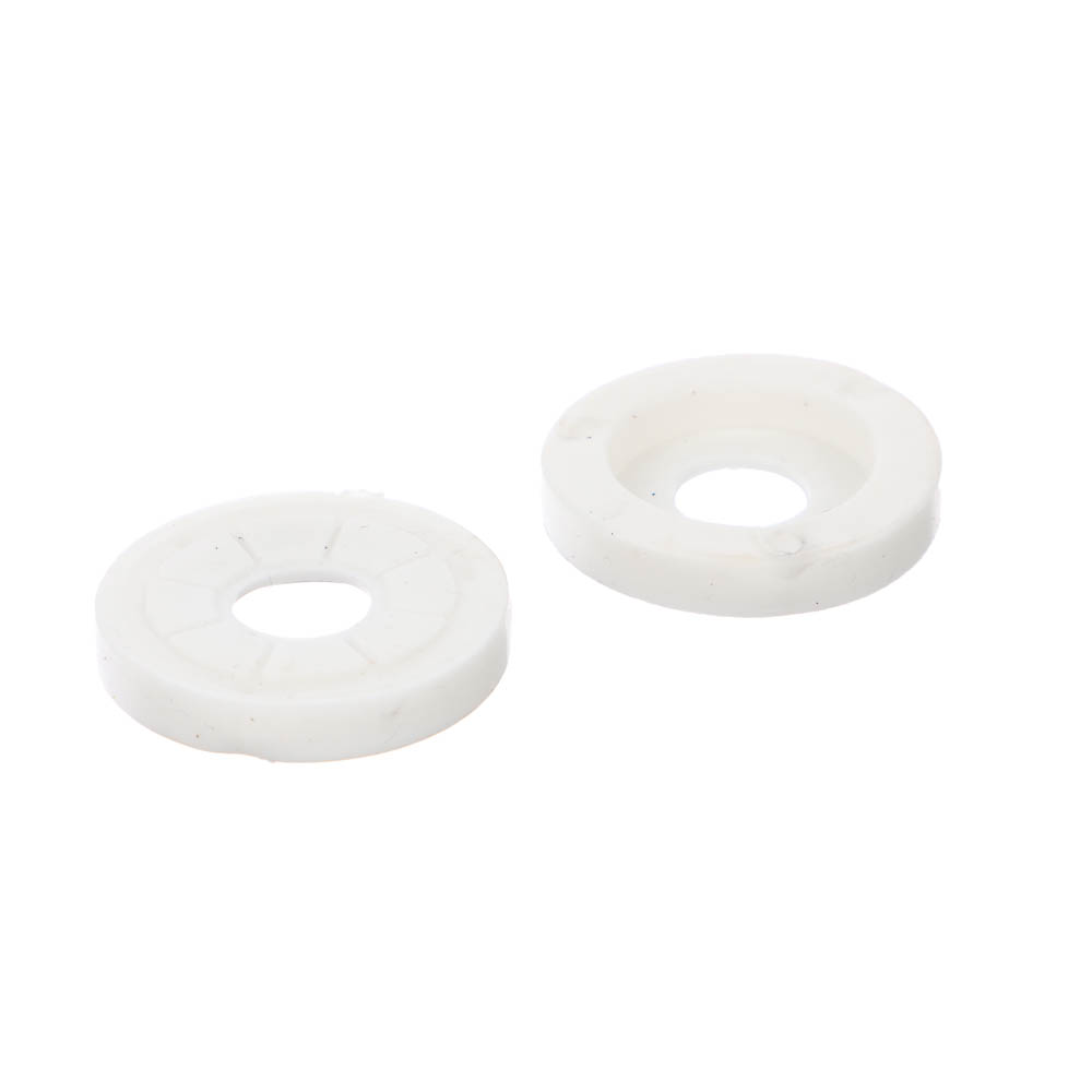 Карниз для шторы в ванную комнату, раздвижной 210см, металл, полипропилен, цвет белый - #4