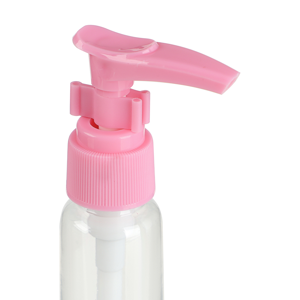 Набор для косметики дорожный 3 предмета (2 шт-50 мл, 1шт-30мл) тм ЮНИLOOK, пластик, 2 цвета - #7