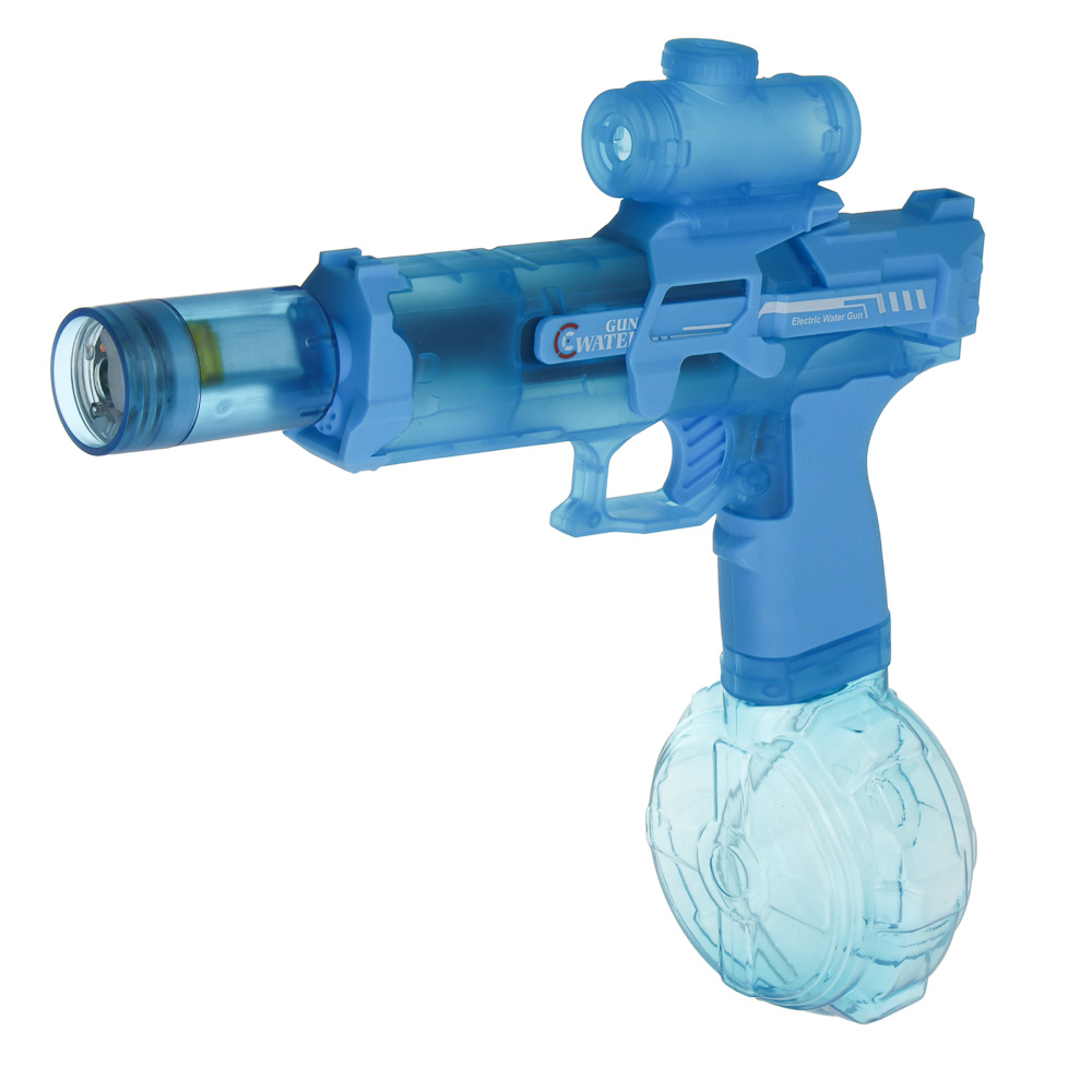 Водный пистолет электрический, 320мл, РР, свет, вибрация, АКБ - #4