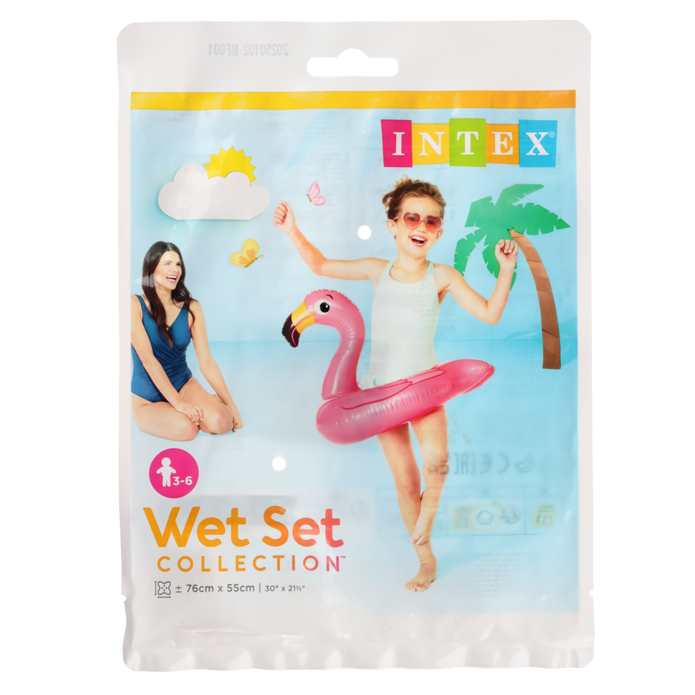 INTEX Круг надувной Животные 76х55см, от 3 до 6 лет, 3 вида, 59220NP - #7