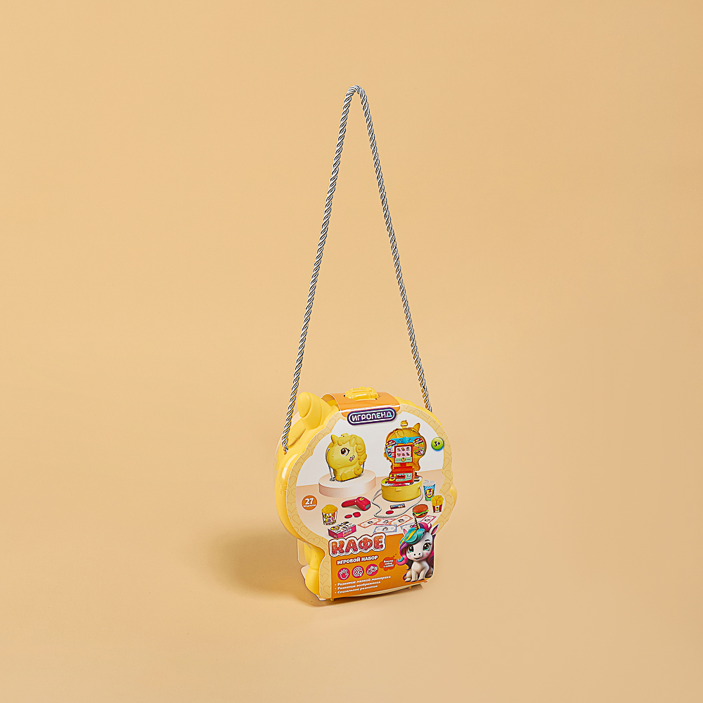 ИГРОЛЕНД Набор игровой в чемоданчике "Кафе", 27 пр., ABS, 17.5х21х25см - #12