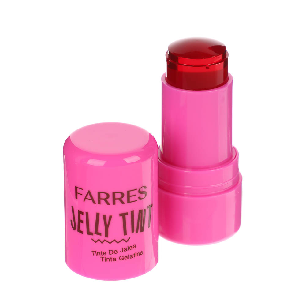 Румяна-желе в стике Jelly Tint 3 в 1 тм Farres 6 г - #4