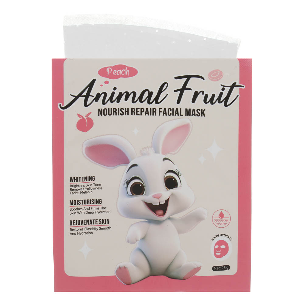 Маска для лица питательная с персиком тм Sadoer, 25гр - #5