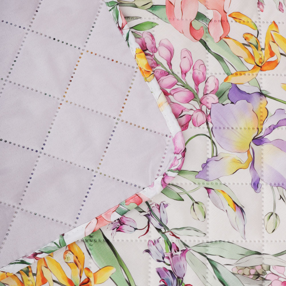 PROVANCE Ботаника Покрывало стеганое принтованное 200х220см, 100% полиэстер, 2 дизайна - #9