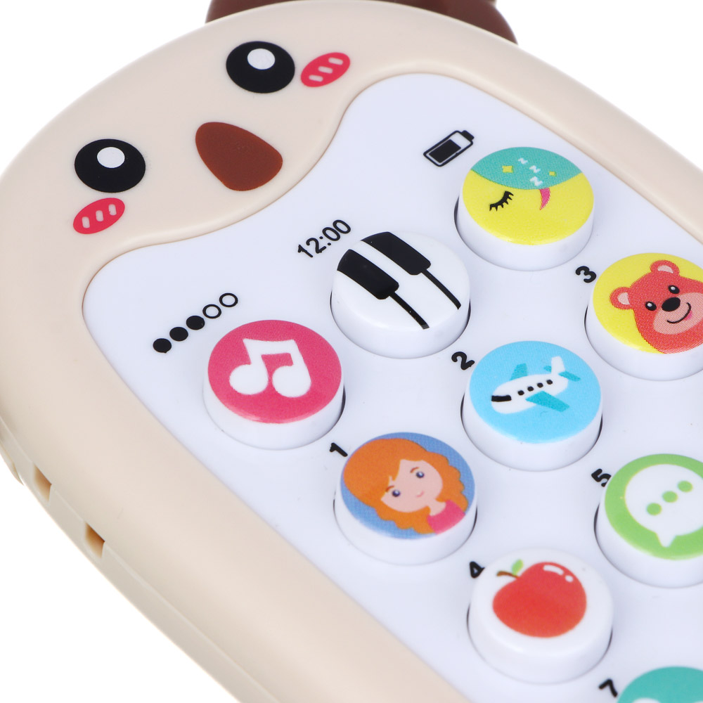 ИГРОЛЕНД Музыкальная игрушка "Коала", пластик, звук, 18,2х11,5х3,2 см - #8