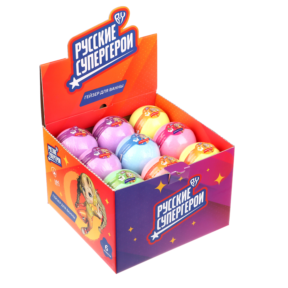 BY Русские Супергерои Гейзер для ванны 7 см, 170г - #5