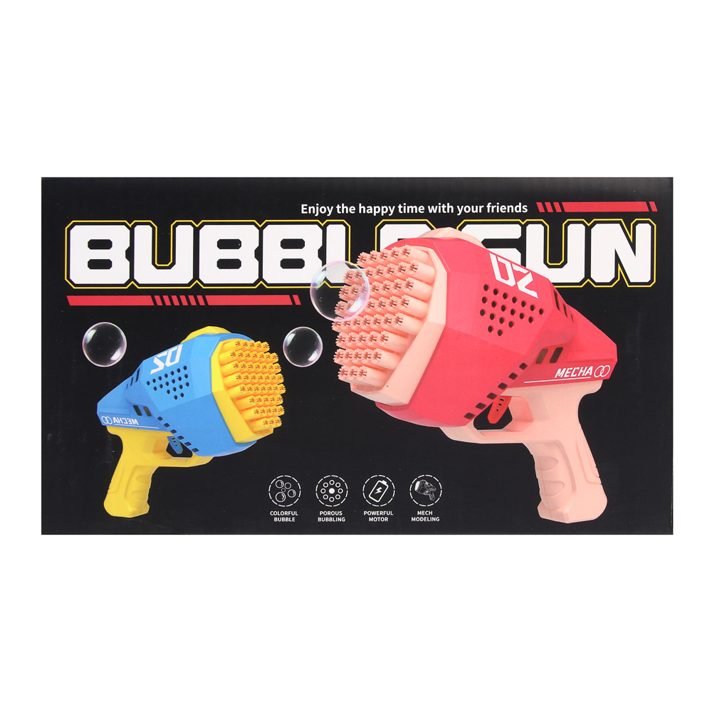 Мыльные пузыри Bazooka, PP, 4хАА, мыл. раствор, 50мл - #9