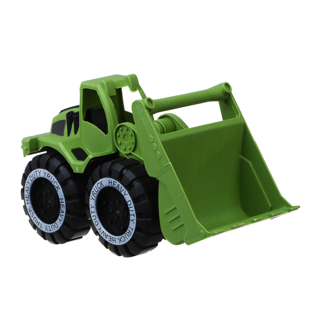 ИГРОЛЕНД Трактор с ковшом, подвижные детали, PP, 19х23,5х7 см, 4 дизайна - #6