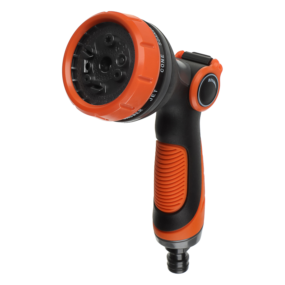 INBLOOM Пистолет садовый для полива 10 режимов, регулятор напора, ABS, TPR - #1