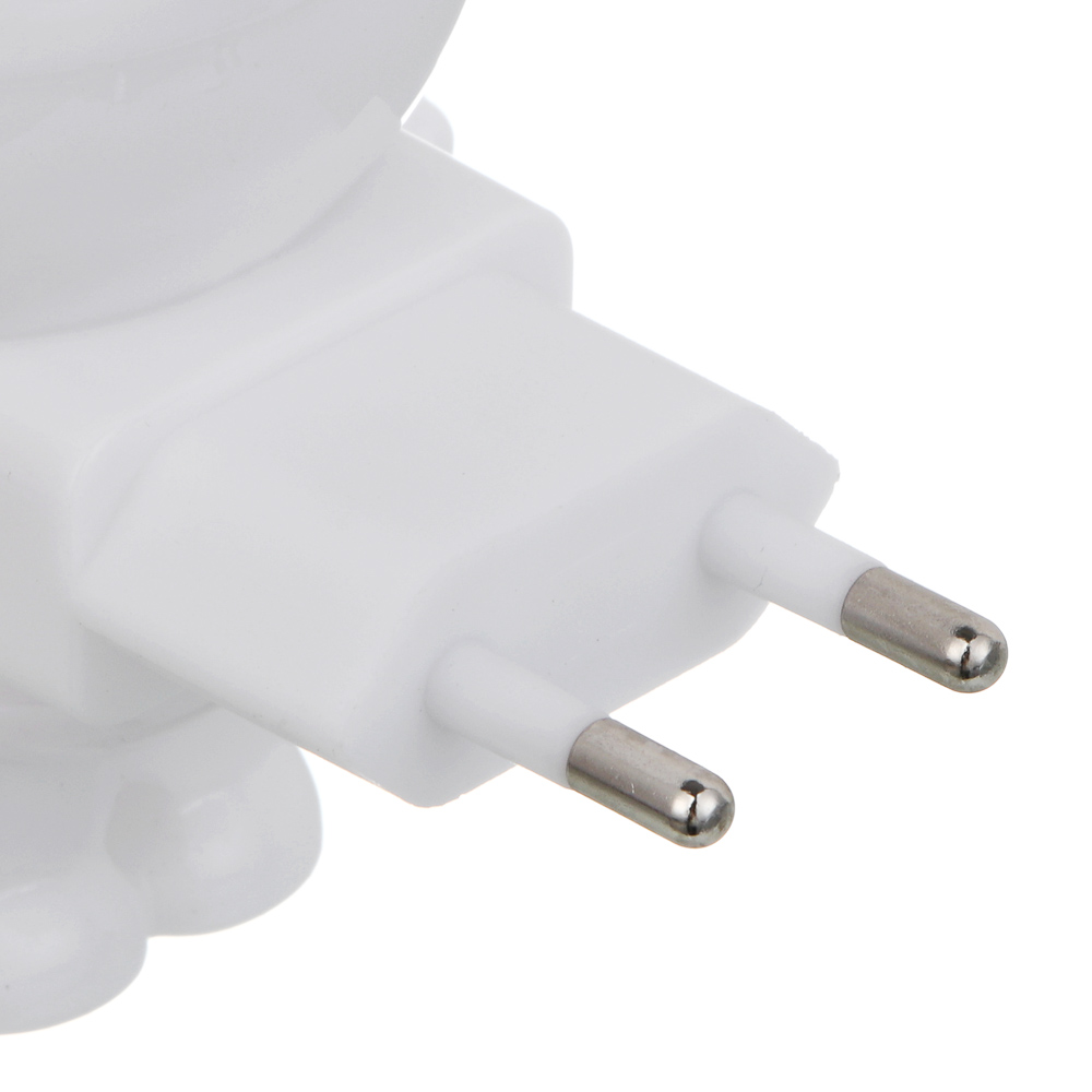 BY Светильник-ночник в розетку Космонавт светодиодный, 1Вт, 9см, 230В, пластик, белый - #6