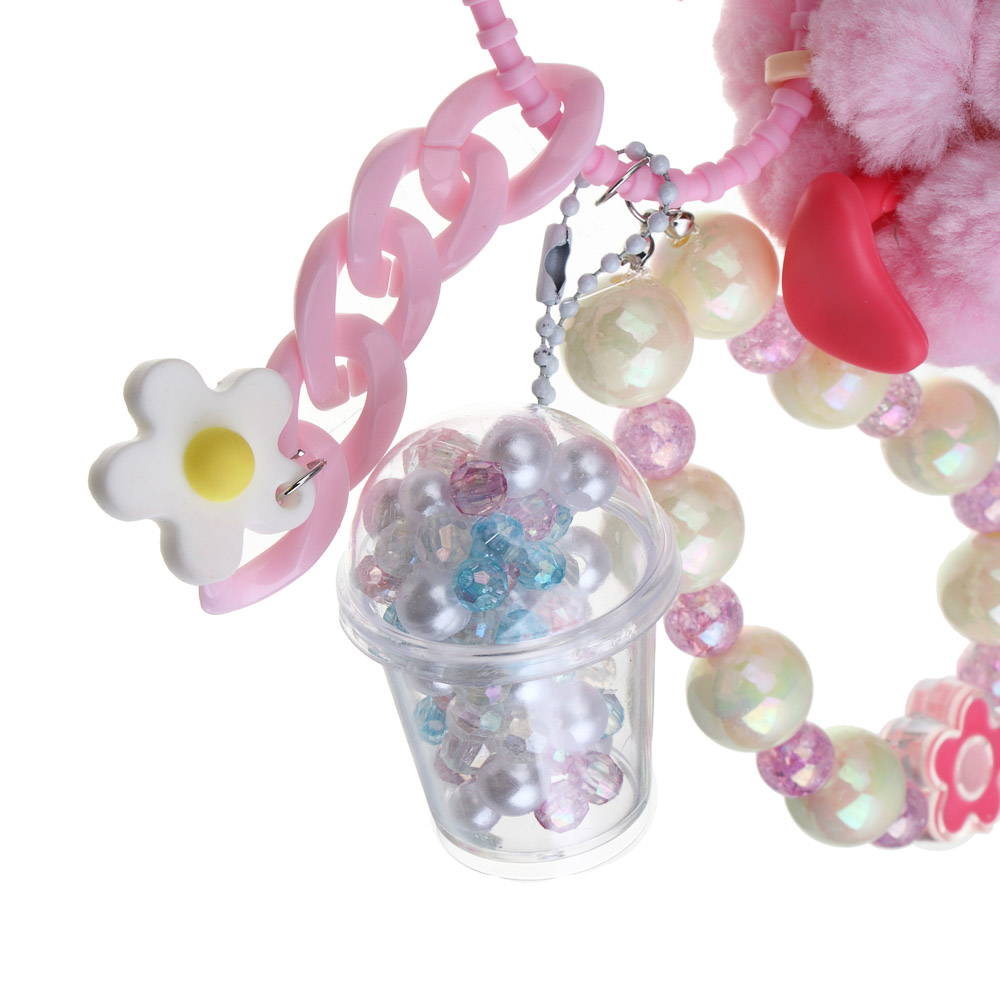 ХОББИХИТ Набор для творчества Брелок "Пушистики", PVC, ABS, 3 дизайна - #8