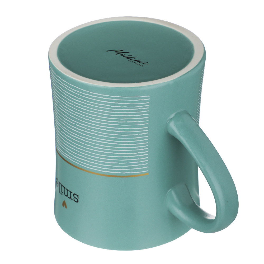 Кружка Графика тм MILLIMI, 440мл, 4 дизайна, фарфор - #5