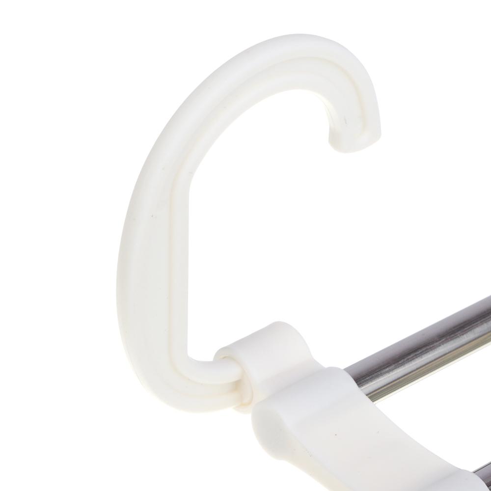 Вешалка для брюк тм VETTA, 5 уровней, раздвижная, 33x18x13 см, металл, пластик, цвет серый - #4