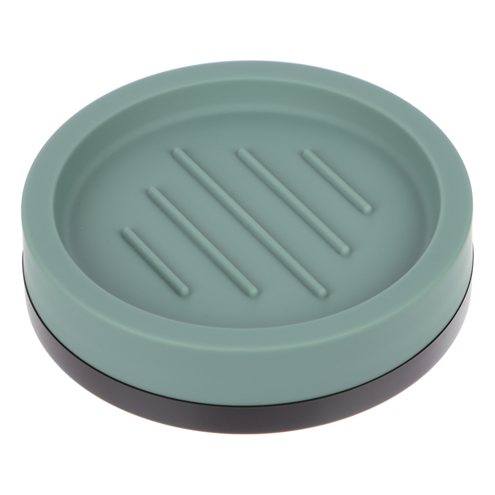 Мыльница GUL, серо-зелёный, пластик, SWP-2401-GRN-04 - #2