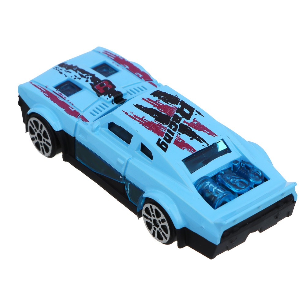 ИГРОЛЕНД Набор машинок, 6 шт., "Авторалли", ABS, 33,1х12,1х3,3 см, 2 дизайна - #6