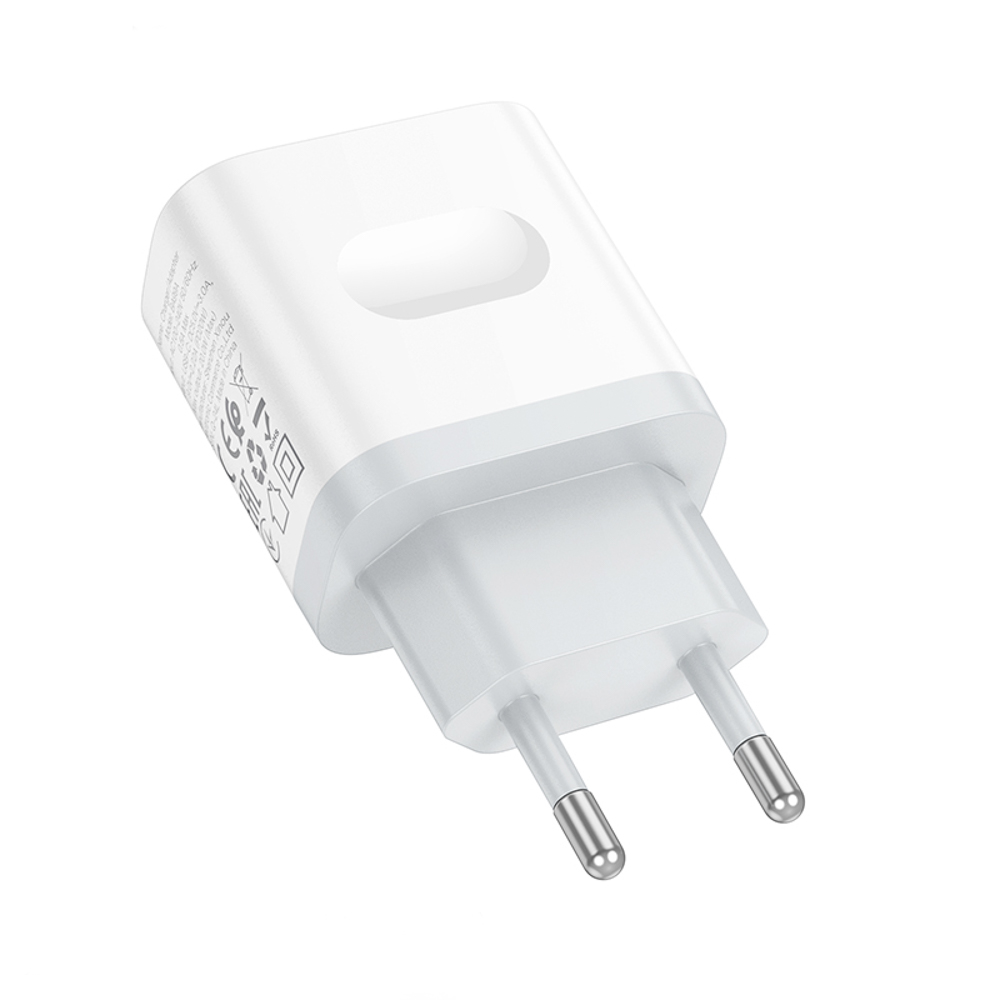 Сетевое зарядное устройство BOROFONE модель BA99A, USB-C PD 20 W, цвет: белый - #5